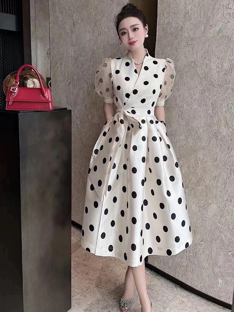 All the beauty polka dress FD1266 image