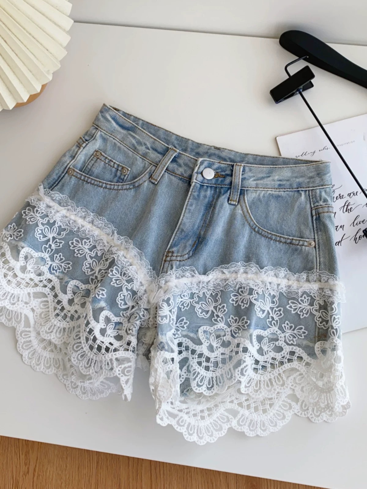 Yeehaw denim shorts DS125