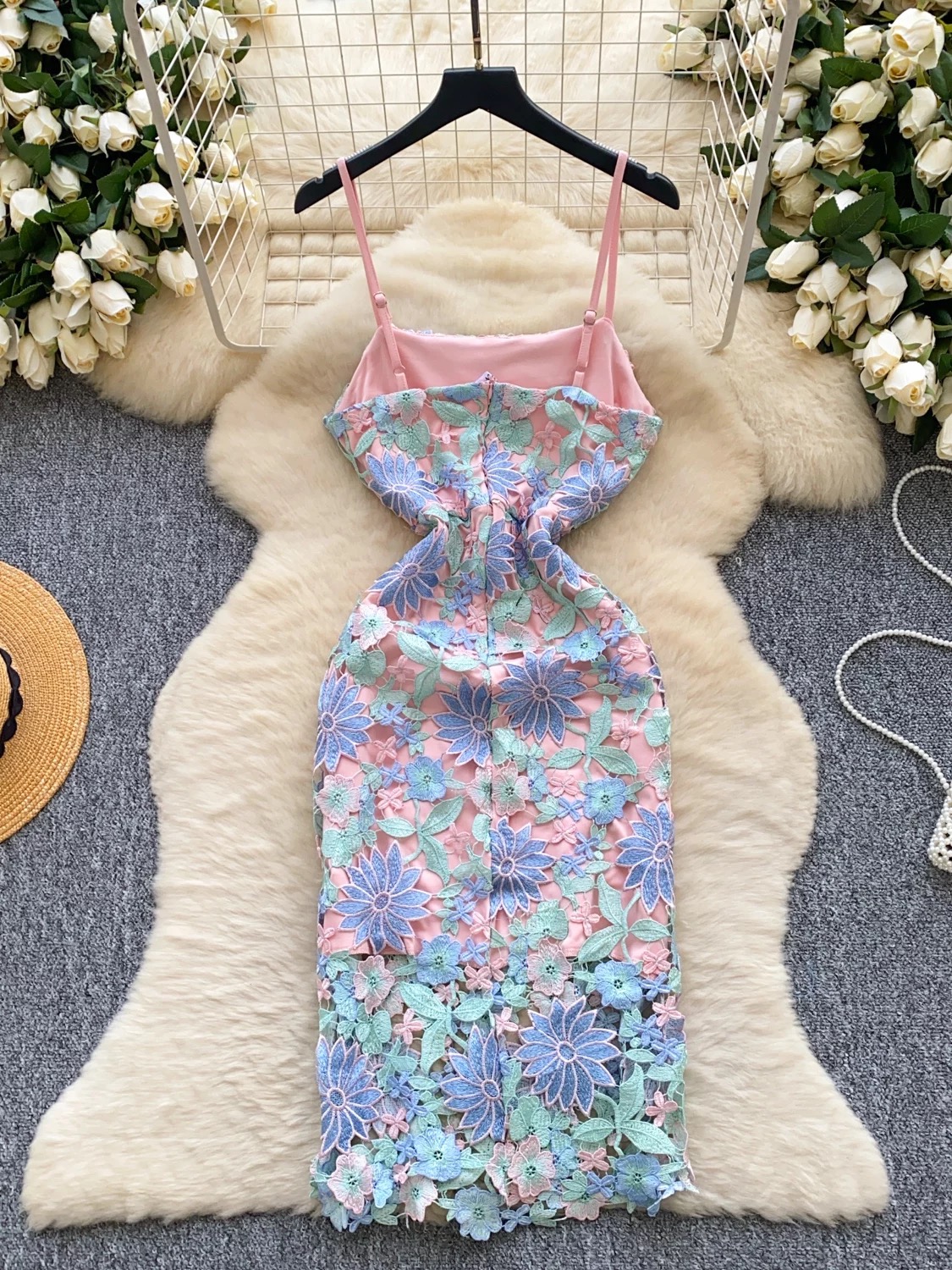 Give me body lace dress FBC301 image