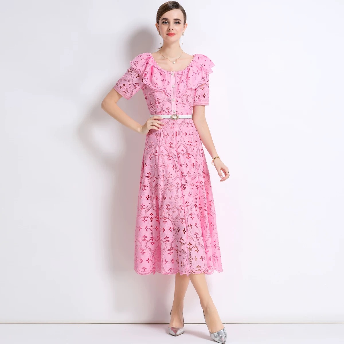 Serious attitude lace dress FD535 image