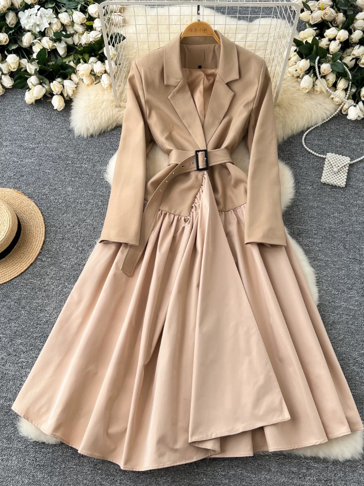 See right through you suit dress FD1323