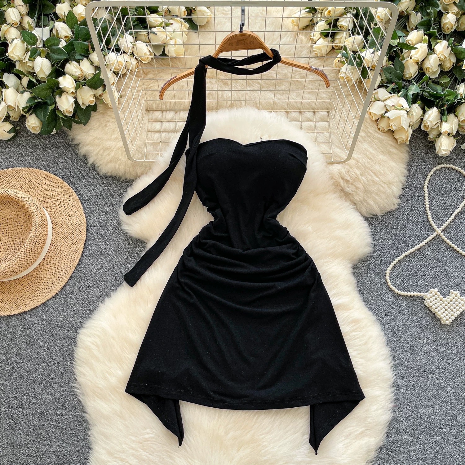 Print emotions dress CD2199 image