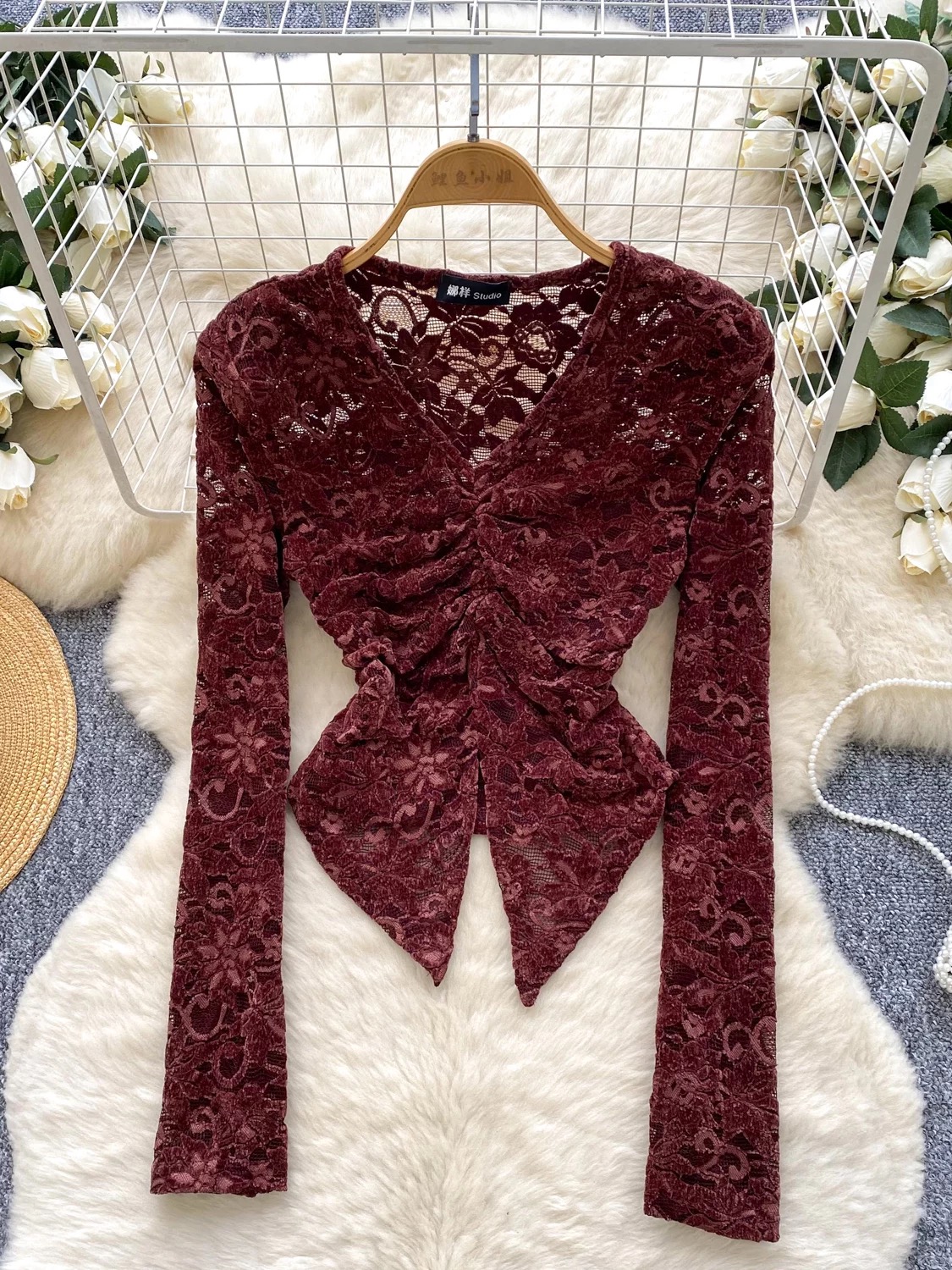 Duchess Royal lace top CTO1048 image