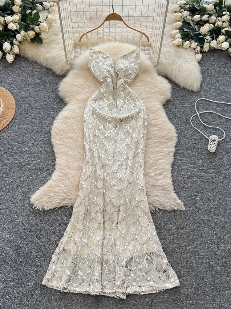 Los Angeles baddie dress EVD311