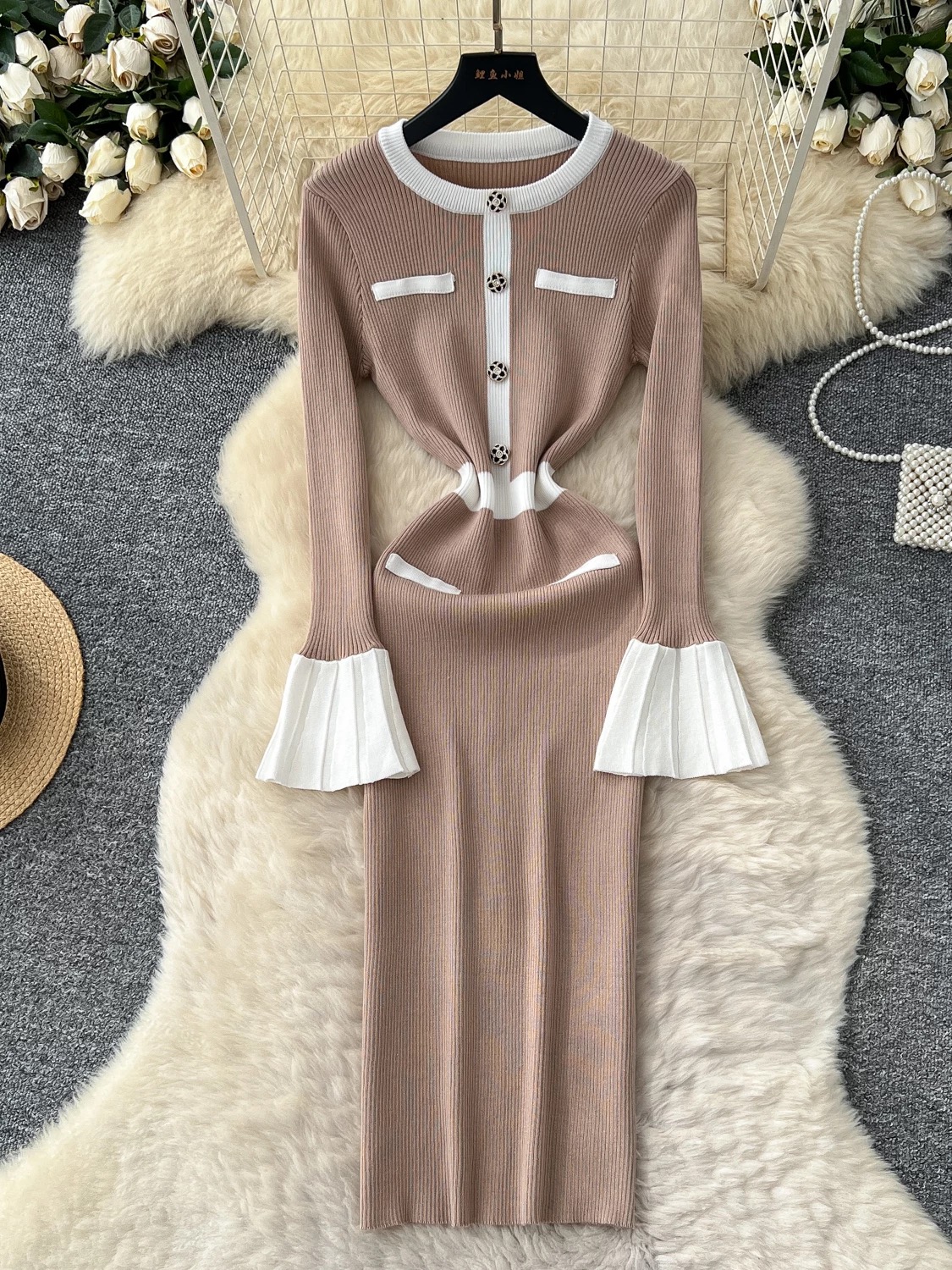 Superior baddie dress KBC331