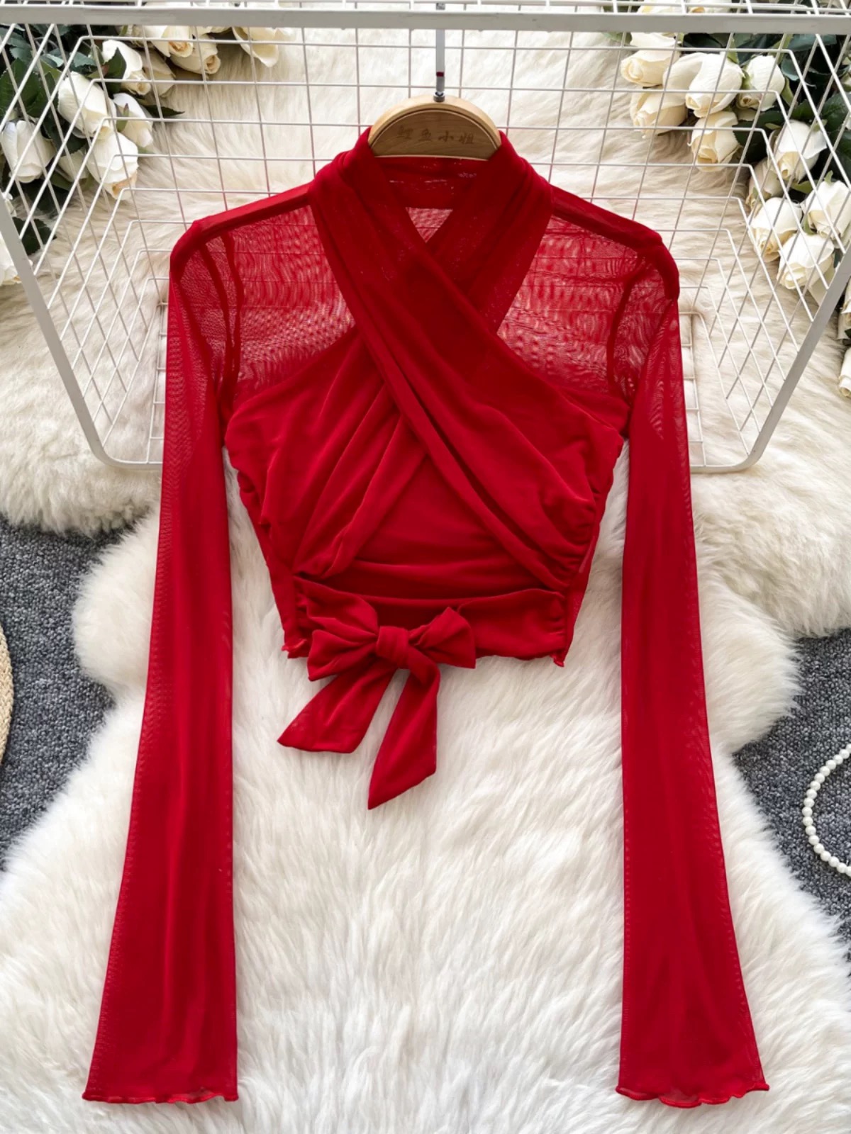 Silver lining top CTO756