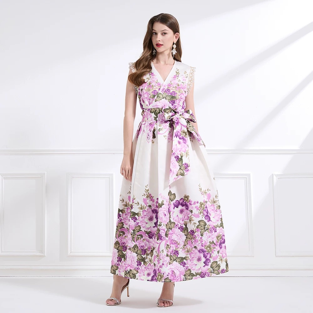 Rockstar babe print dress ED195 image