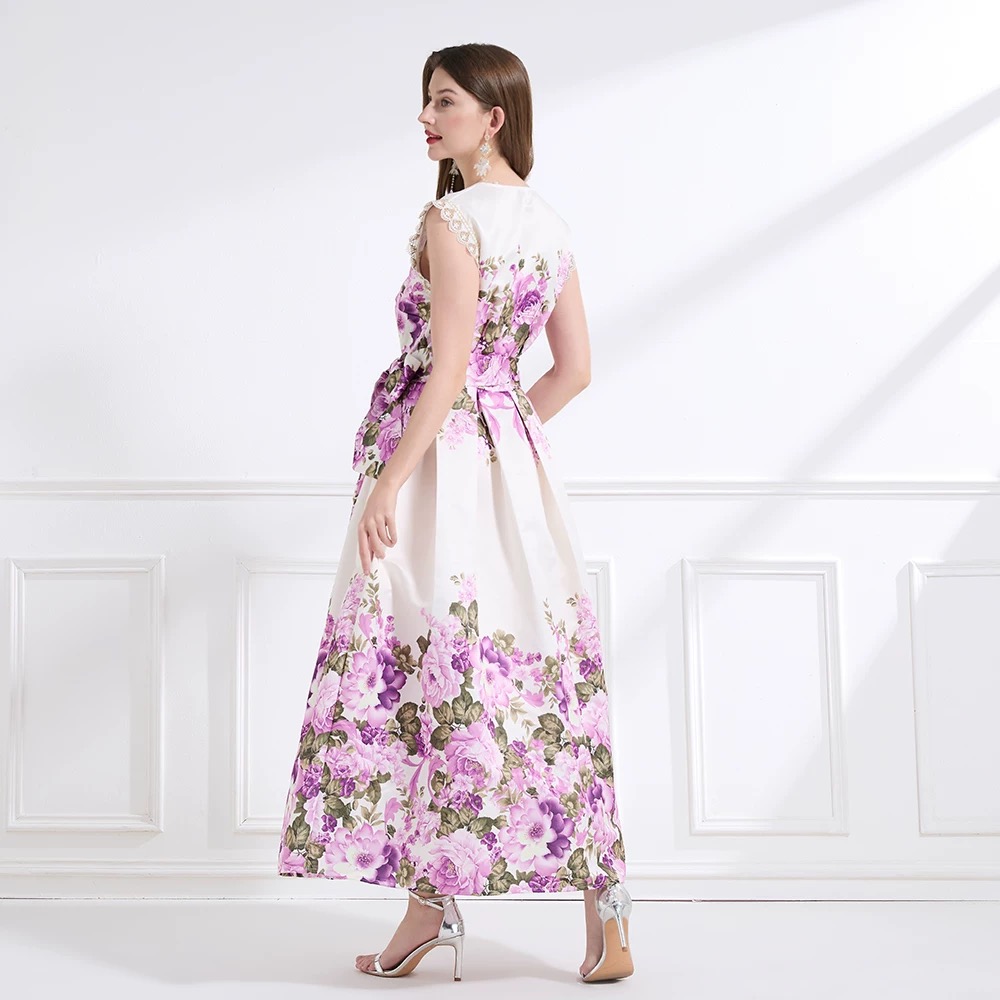 Rockstar babe print dress ED195 image