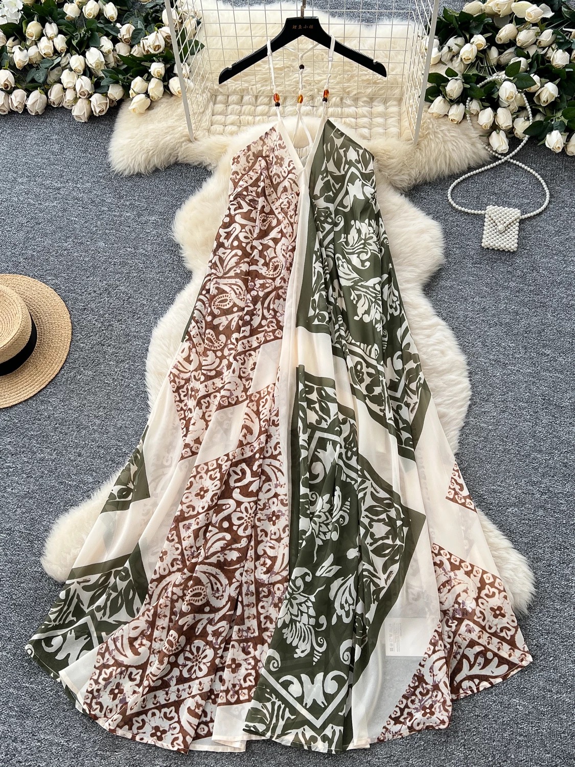 On the edge vacay dress CD479 image