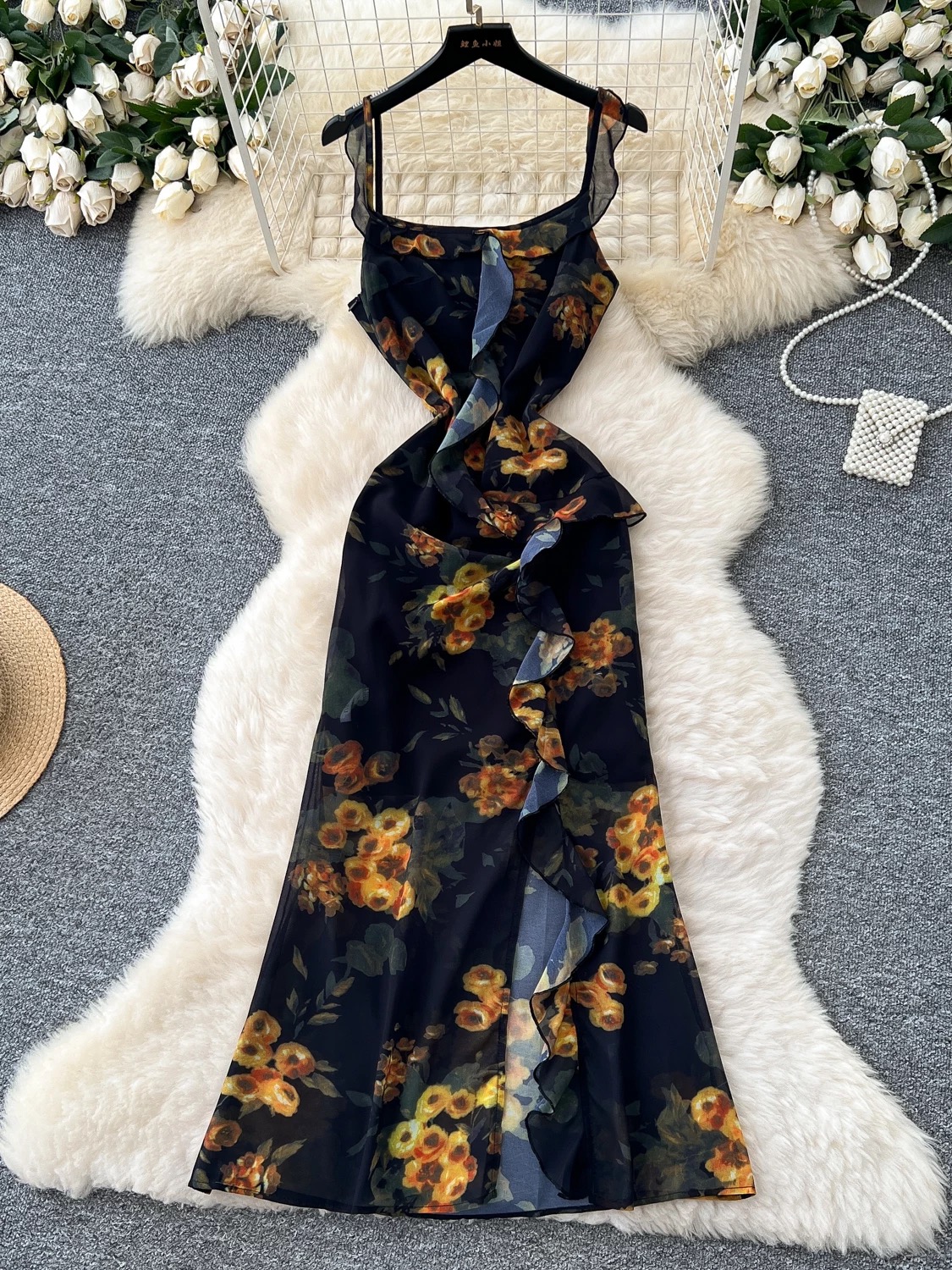 Kaylah floral dress CD477 image