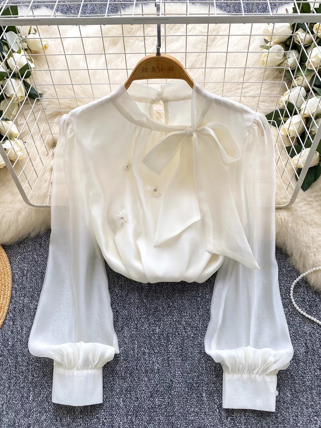 Sunset party blouse BE452