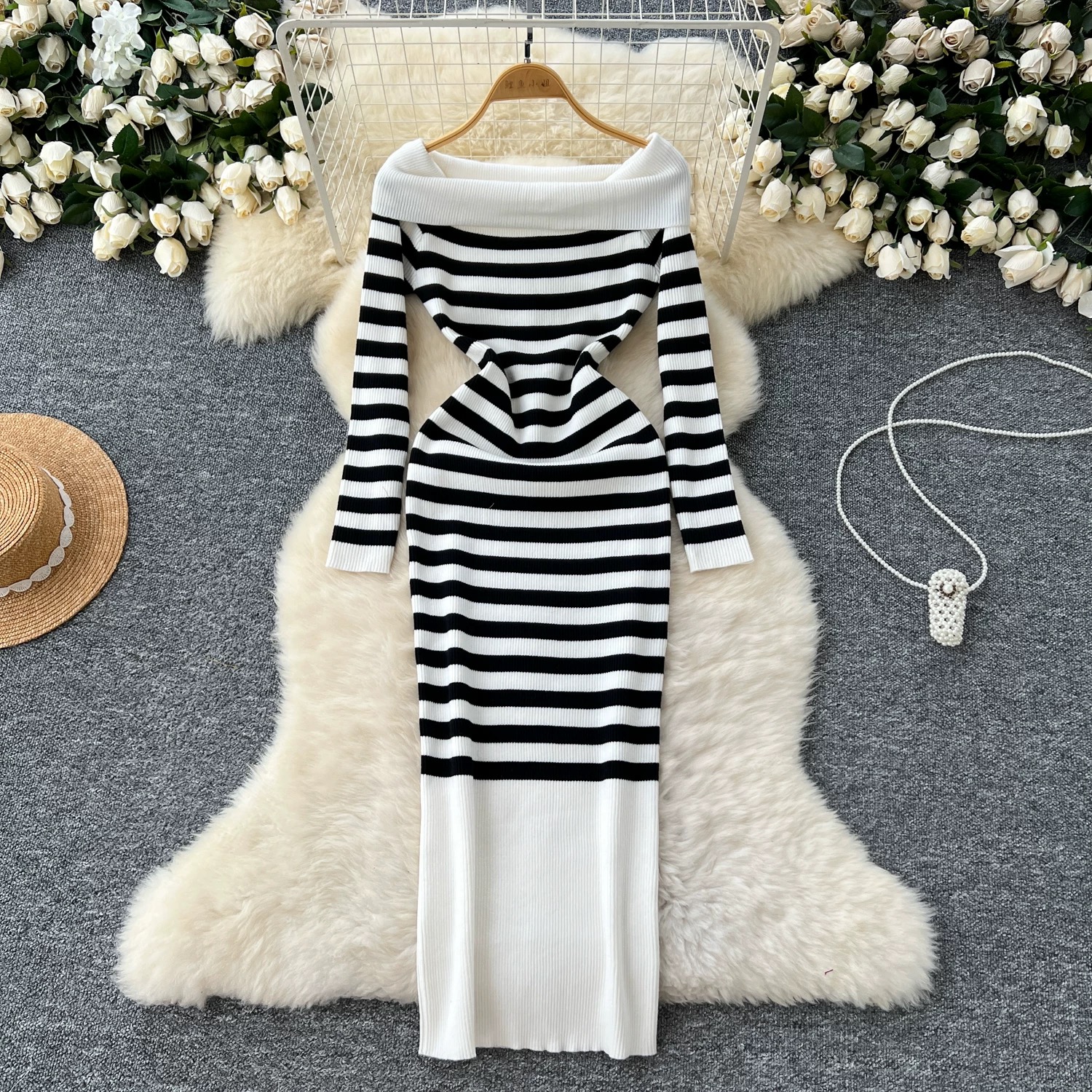 Midnight coziness dress KBC281 image