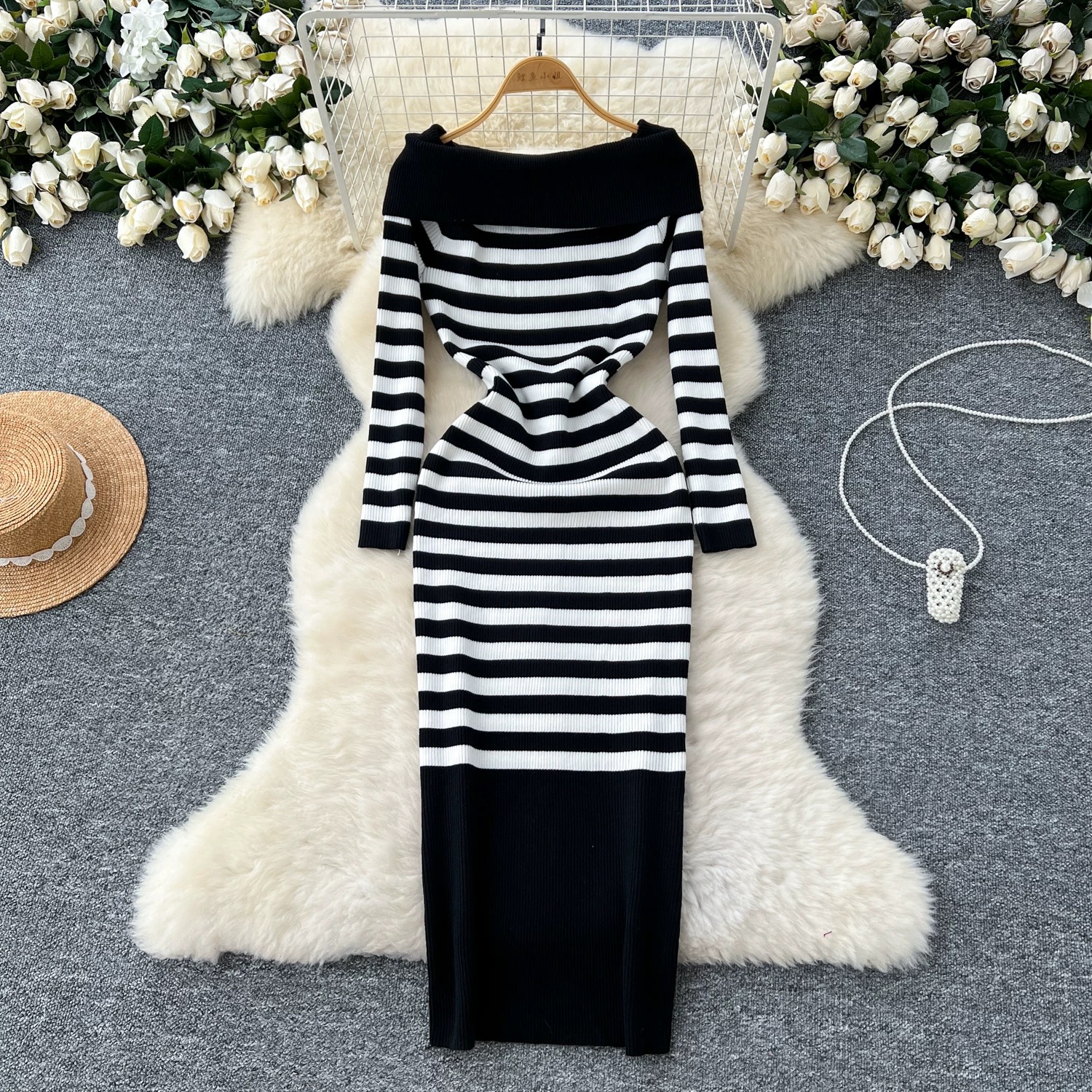 Midnight coziness dress KBC281 image