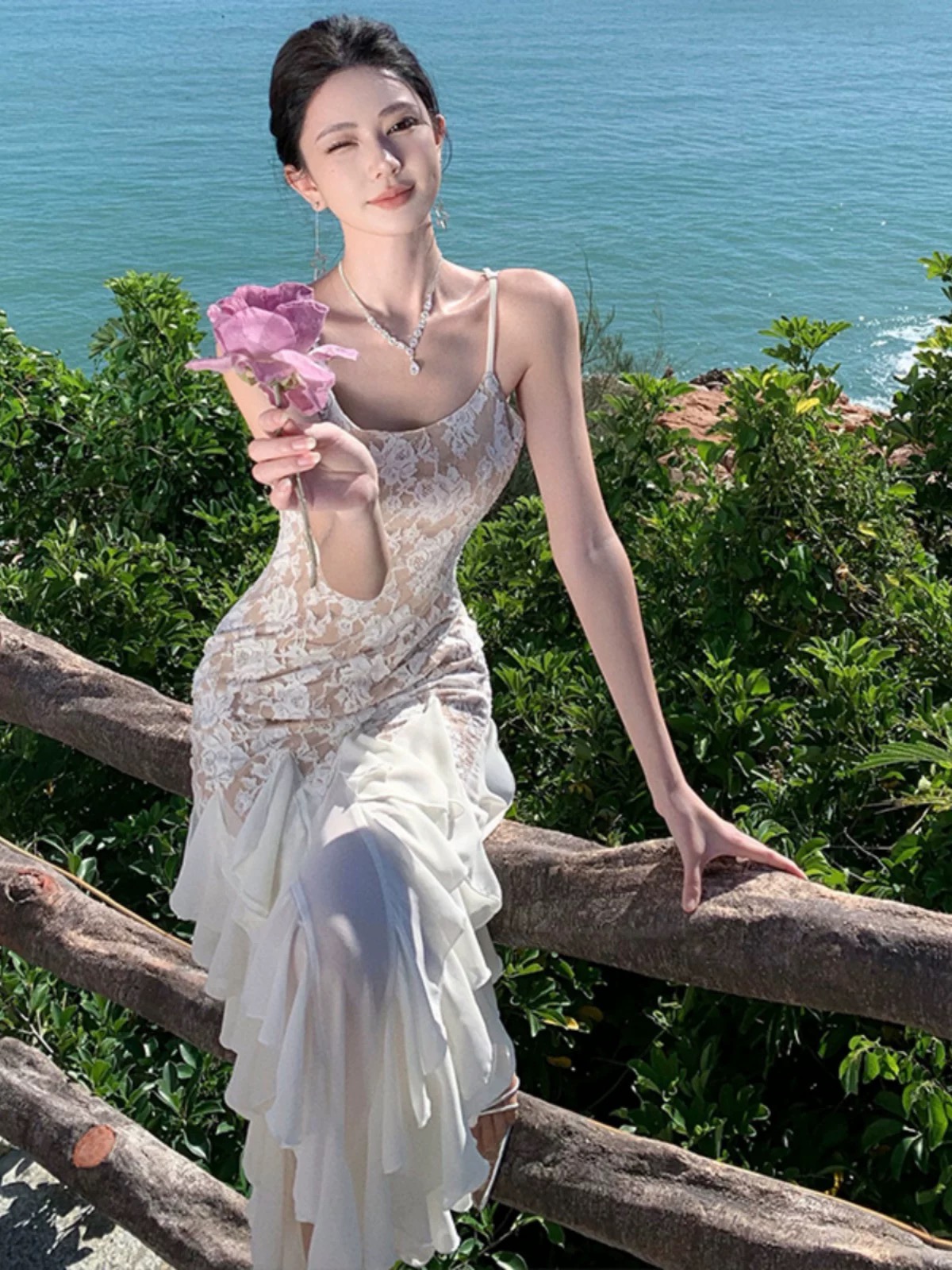 Chicago babe lace dress EVD310 image