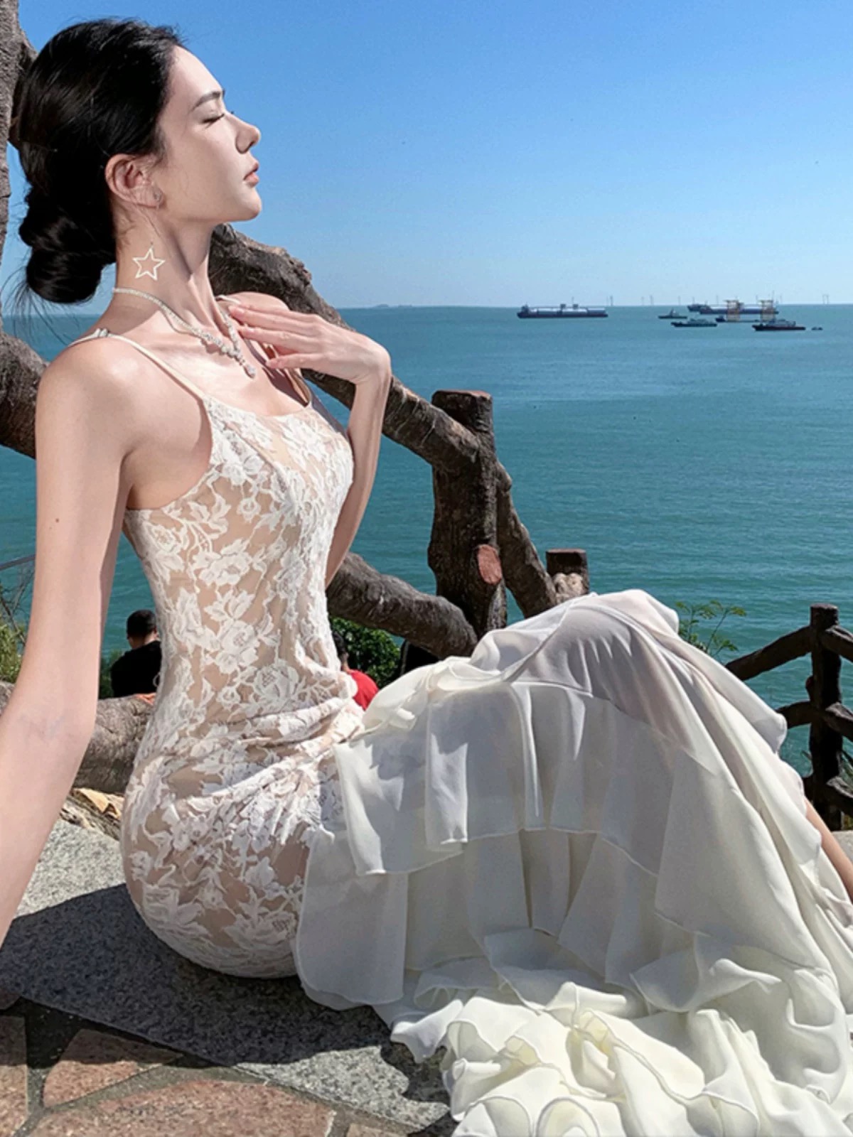 Chicago babe lace dress EVD310 image