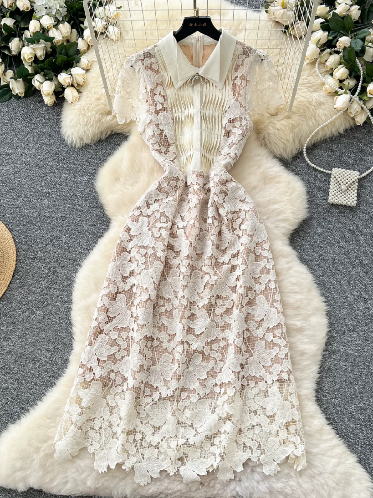 Only for tonight lace dress FD699 image