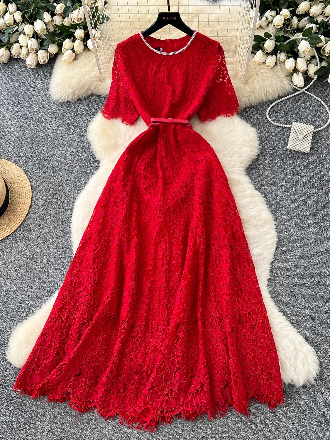 Party starter lace dress FD474 image