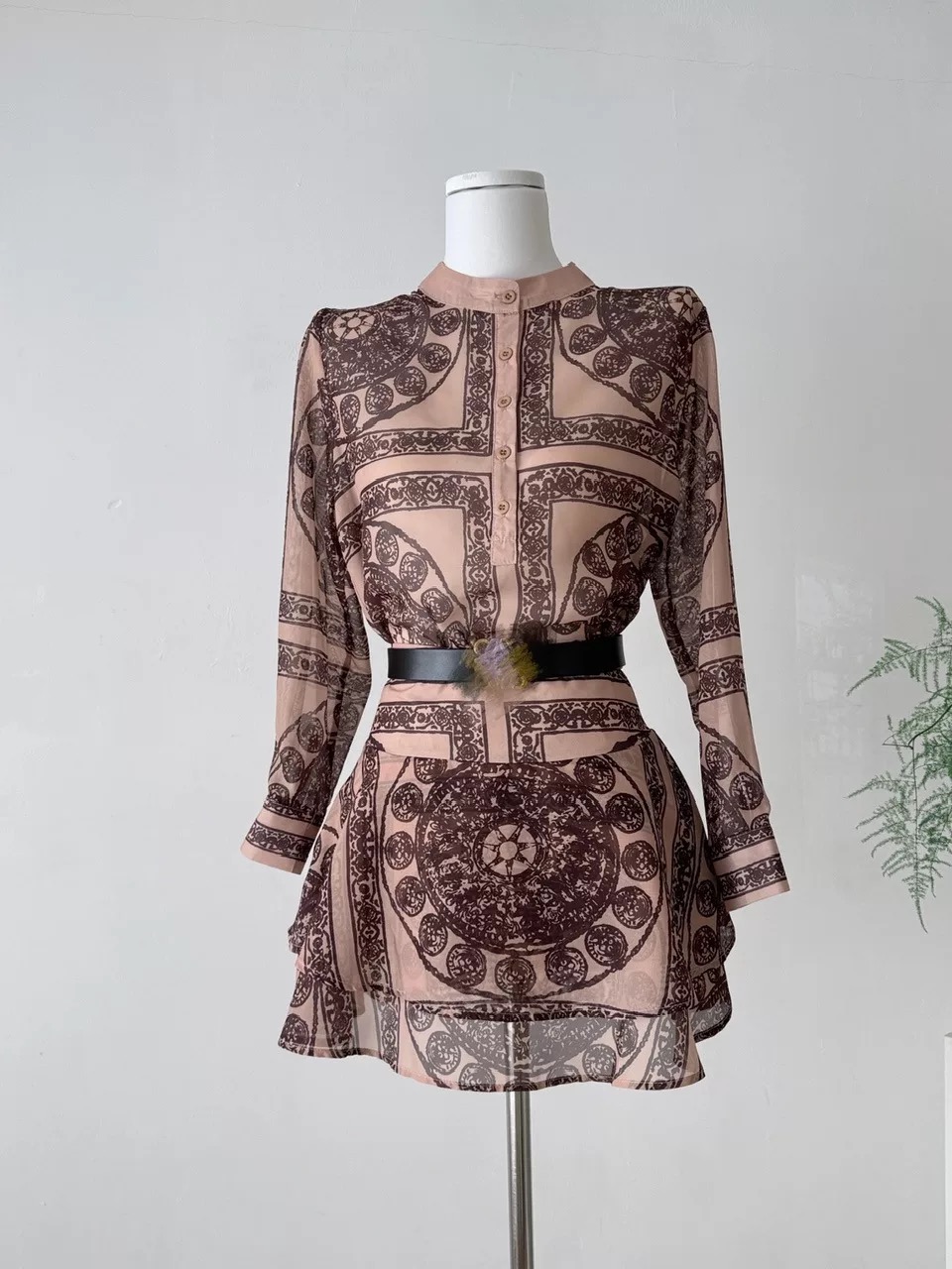 Big city shine midi dress CD501 image