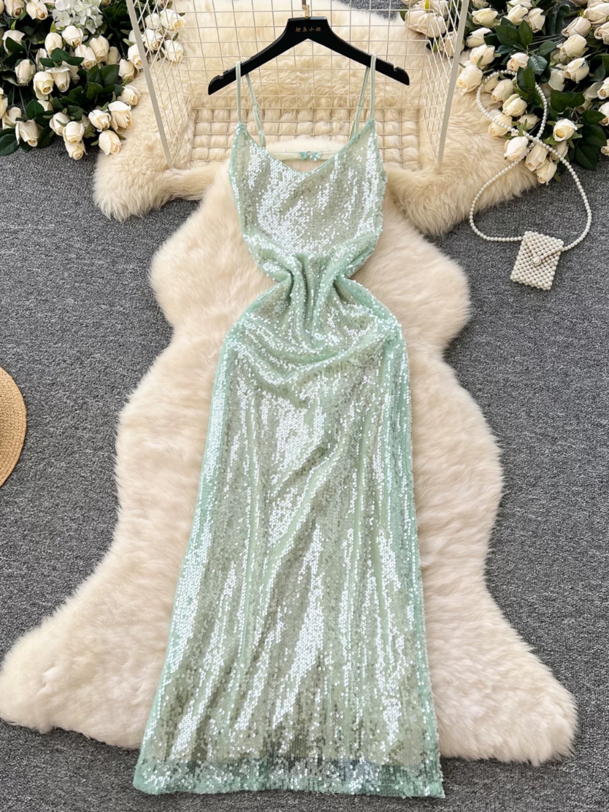 Let me talk sequin dress FD702 image