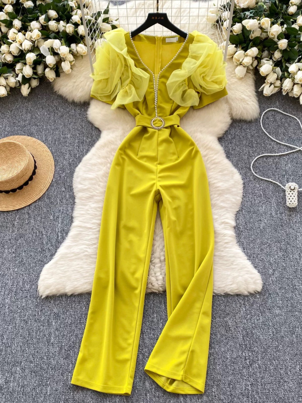 Comforting slay jumpsuit FJS114