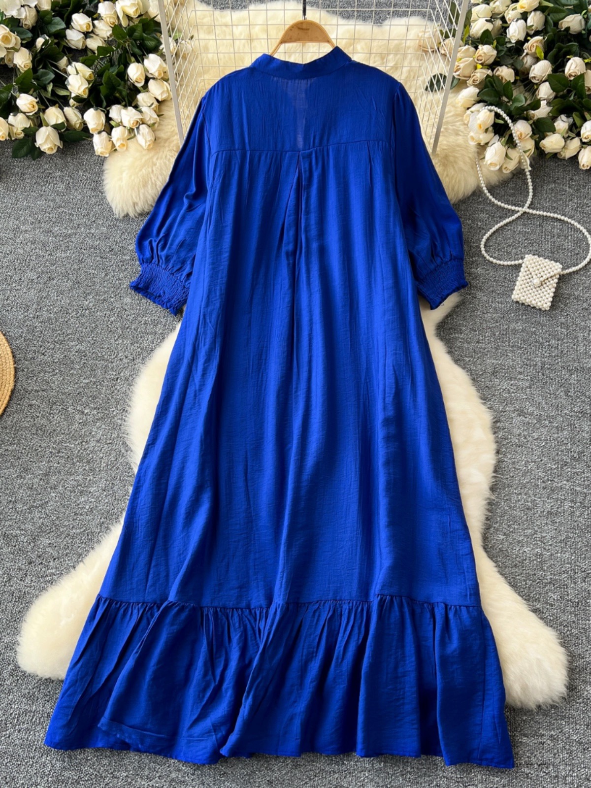 Full of color embroidery dress CD1646 image