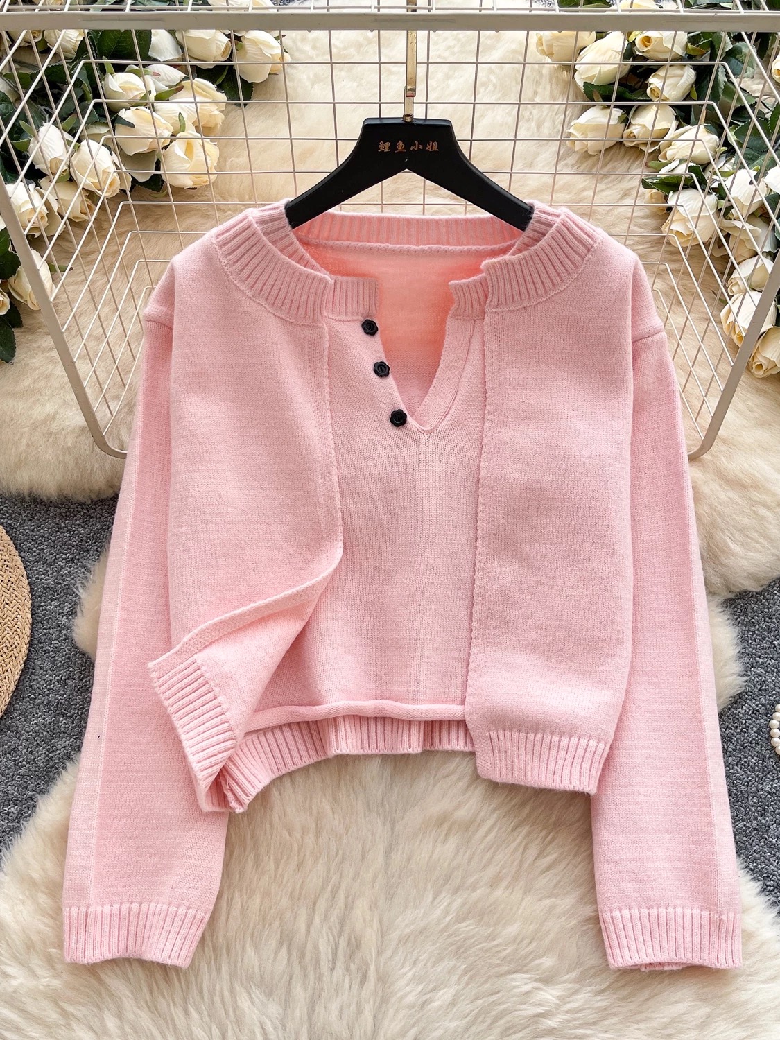 Pretty in Wool top set KTO291 image