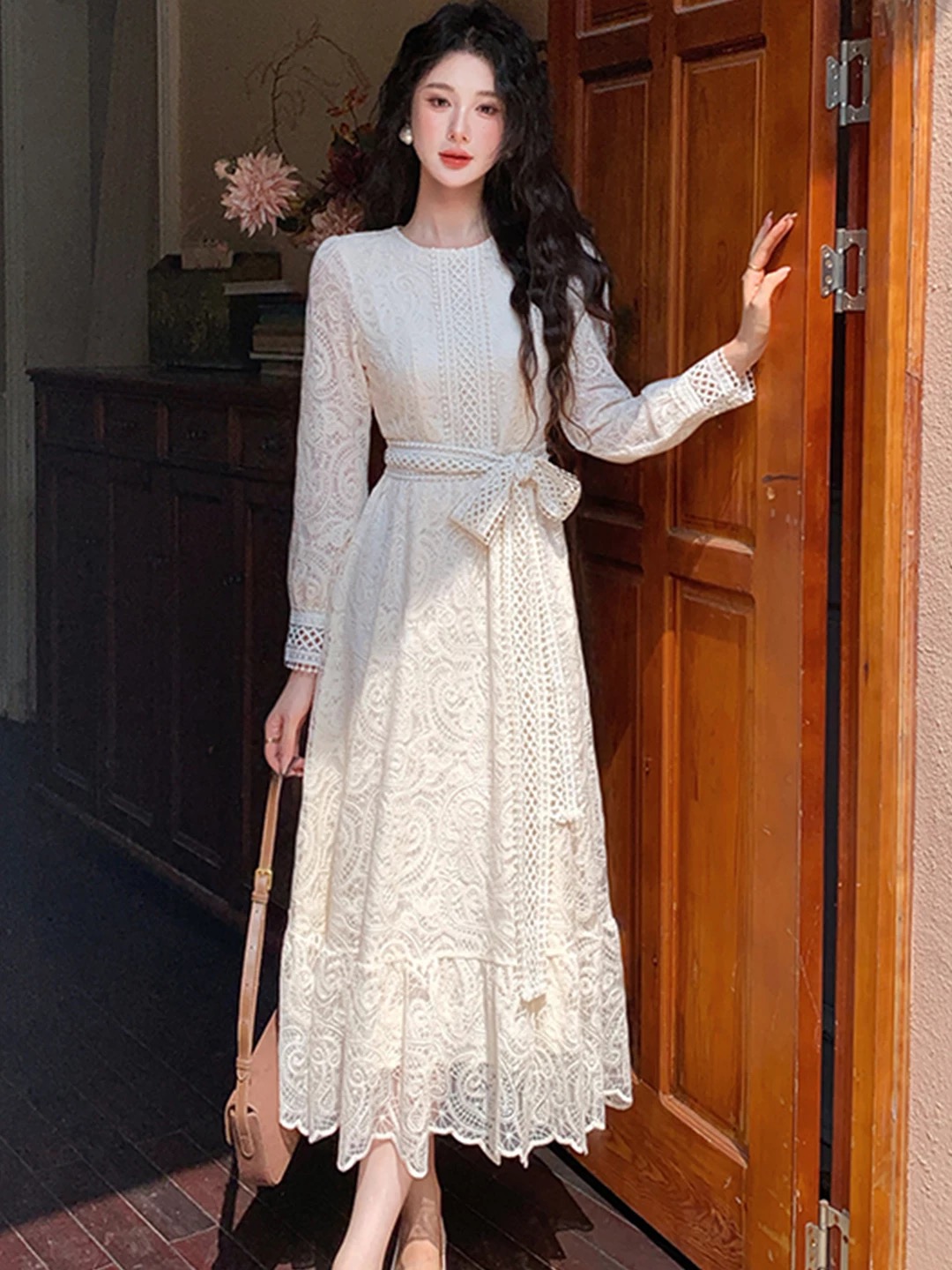 Very girly lace dress FD1509 image