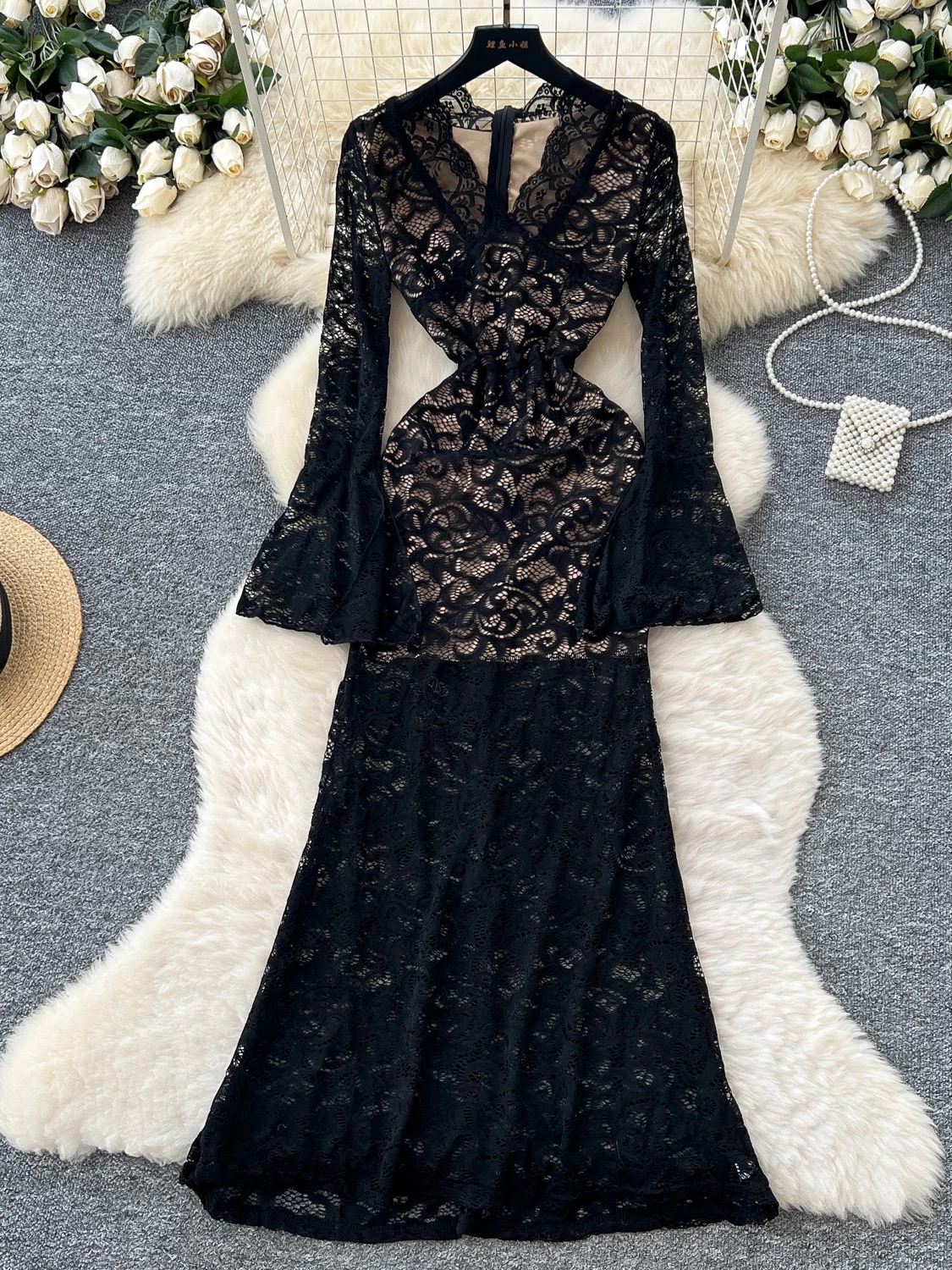 All the details lace dress FD1487 image