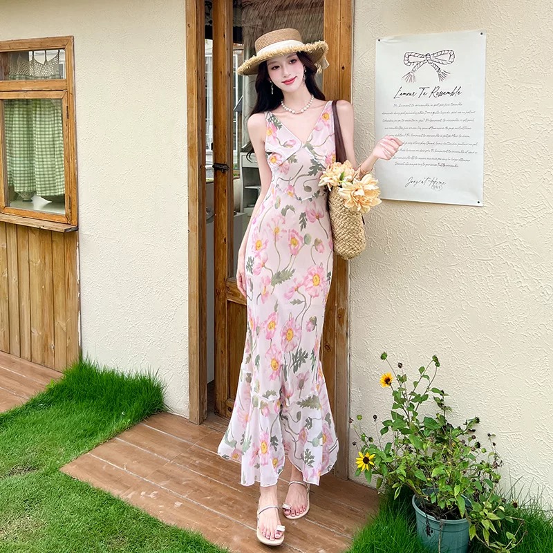 Eleana print dress CD621 image