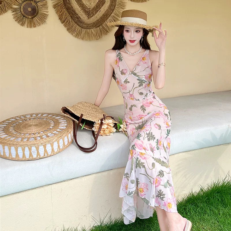 Eleana print dress CD621 image