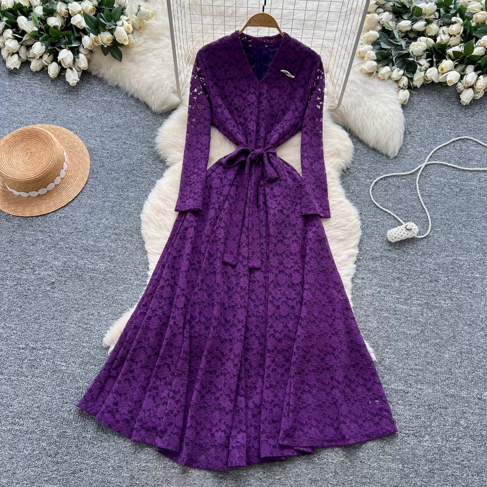 Roam free lace dress FD1473 image