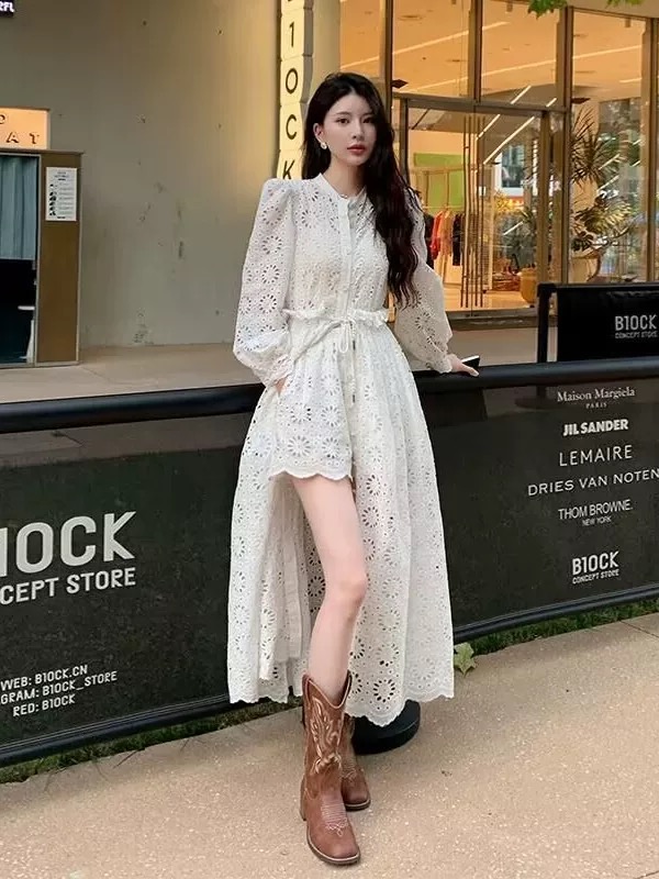 Brunch date lace dress FD1467 image