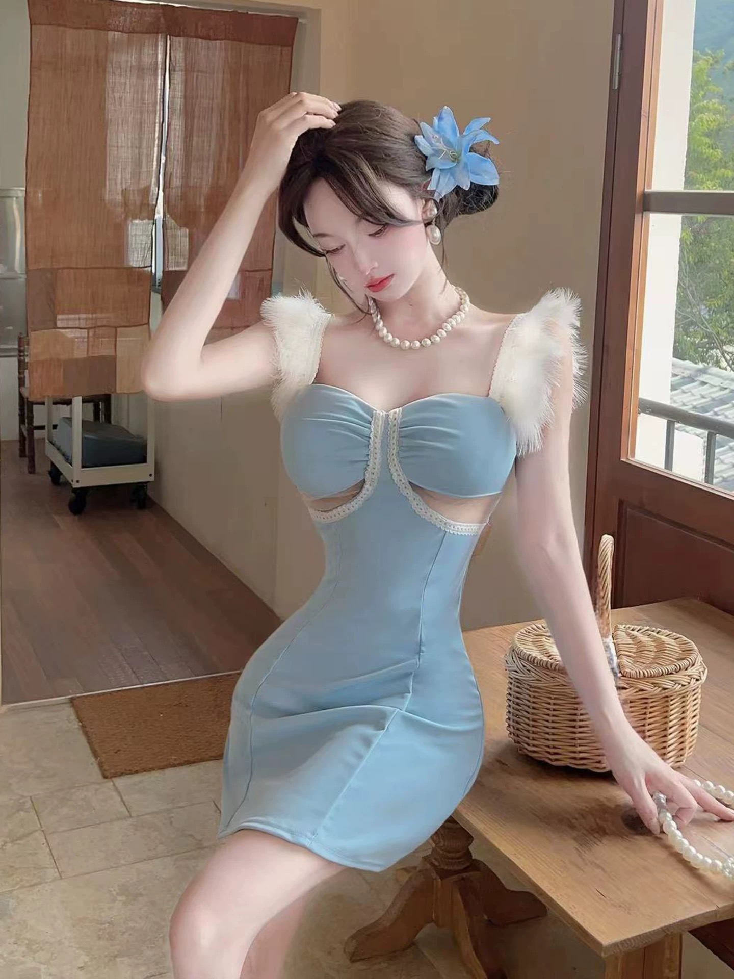 Summer glow color splash dress CD591 image