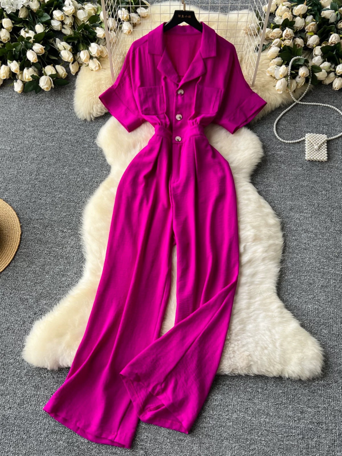 Let’s meet later jumpsuit CJS160 images