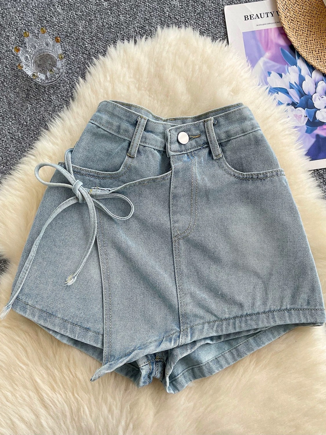 Presley denim skort DS126