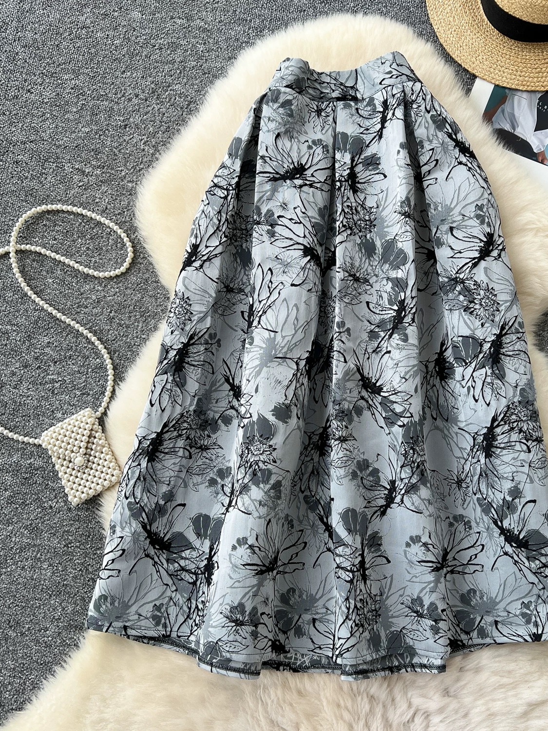 Fearless tour jacquard skirt FS104