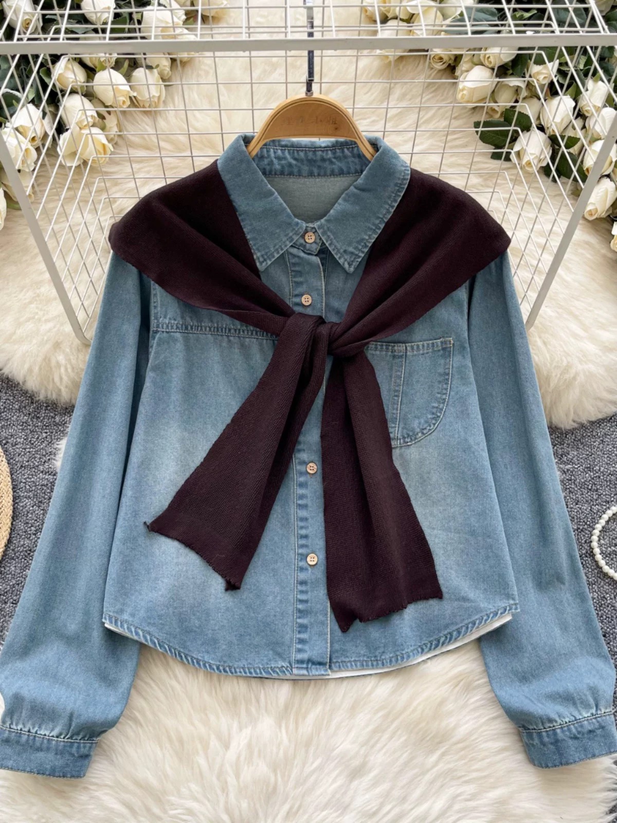 Manhattan babe denim jacket DJA126