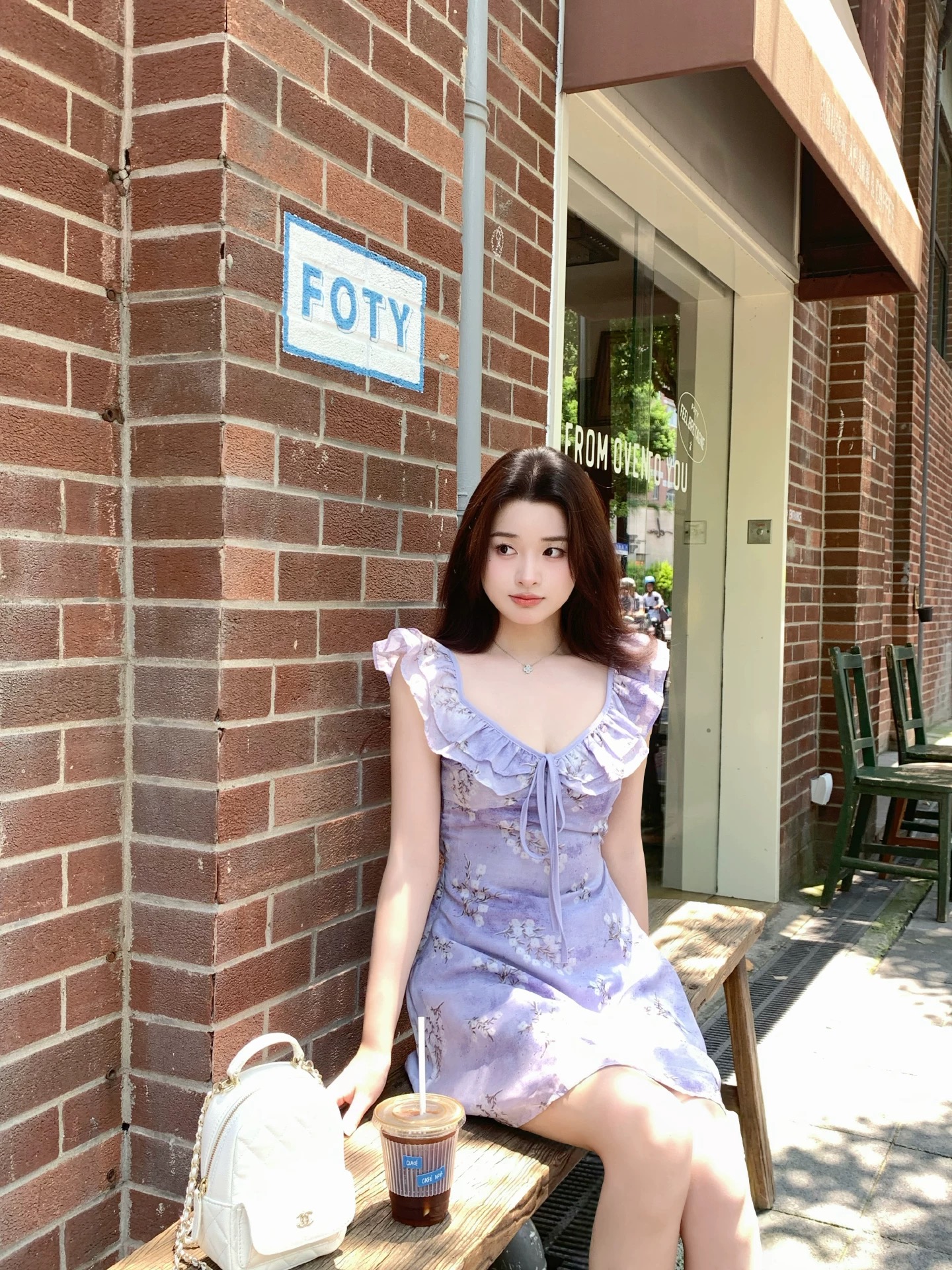 Luxury fit floral dress CD533 image