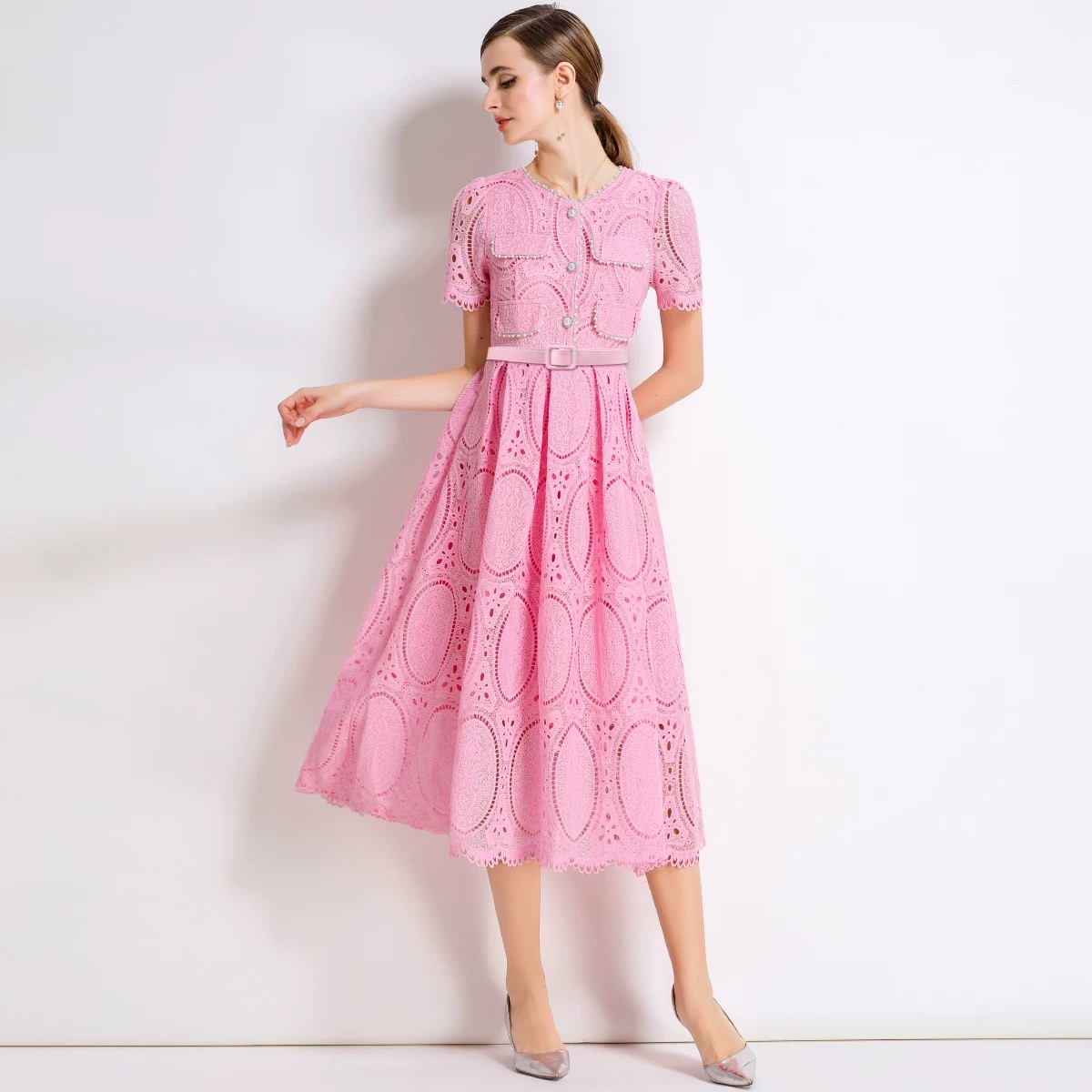 Barbie crew lace dress FD500 image