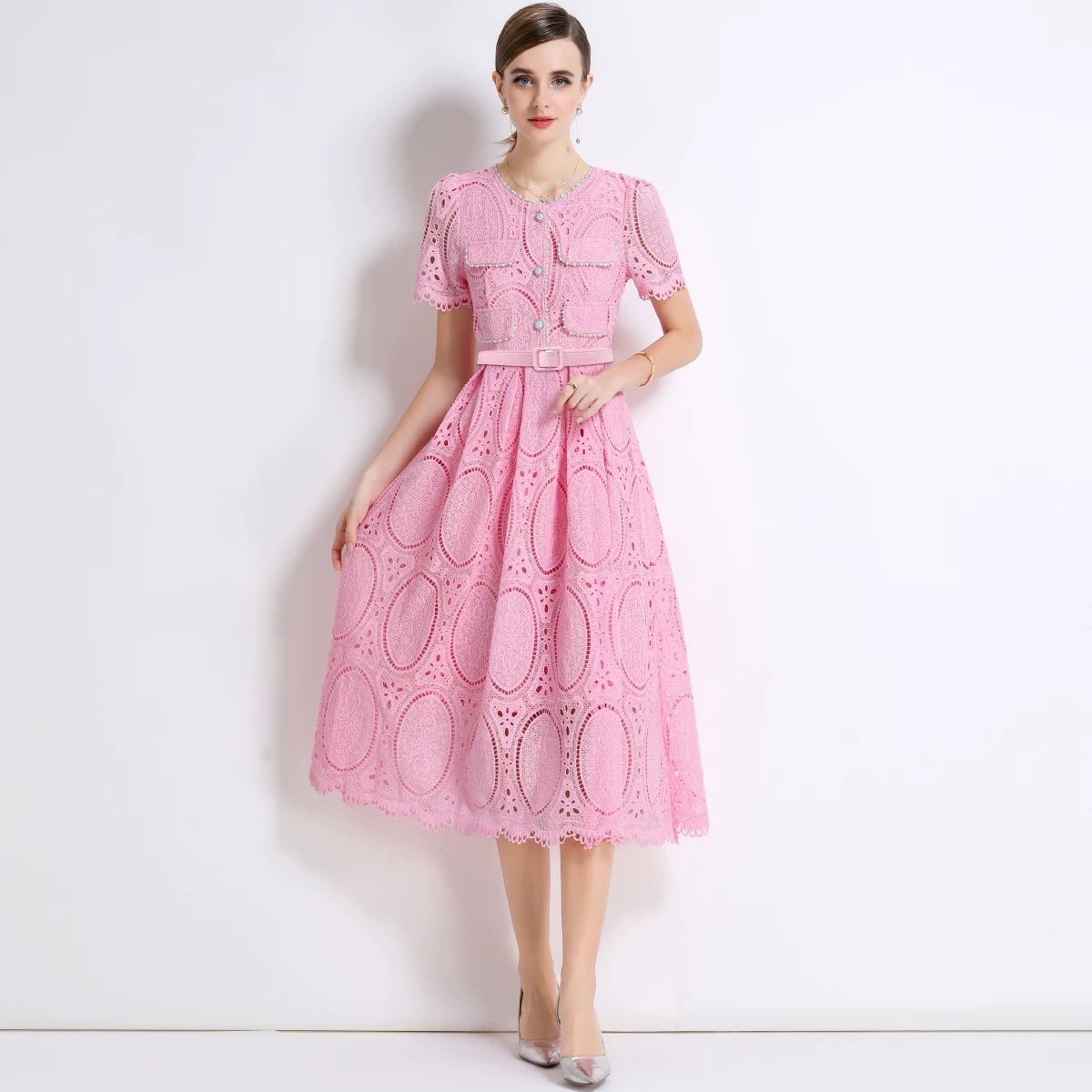 Barbie crew lace dress FD500 image