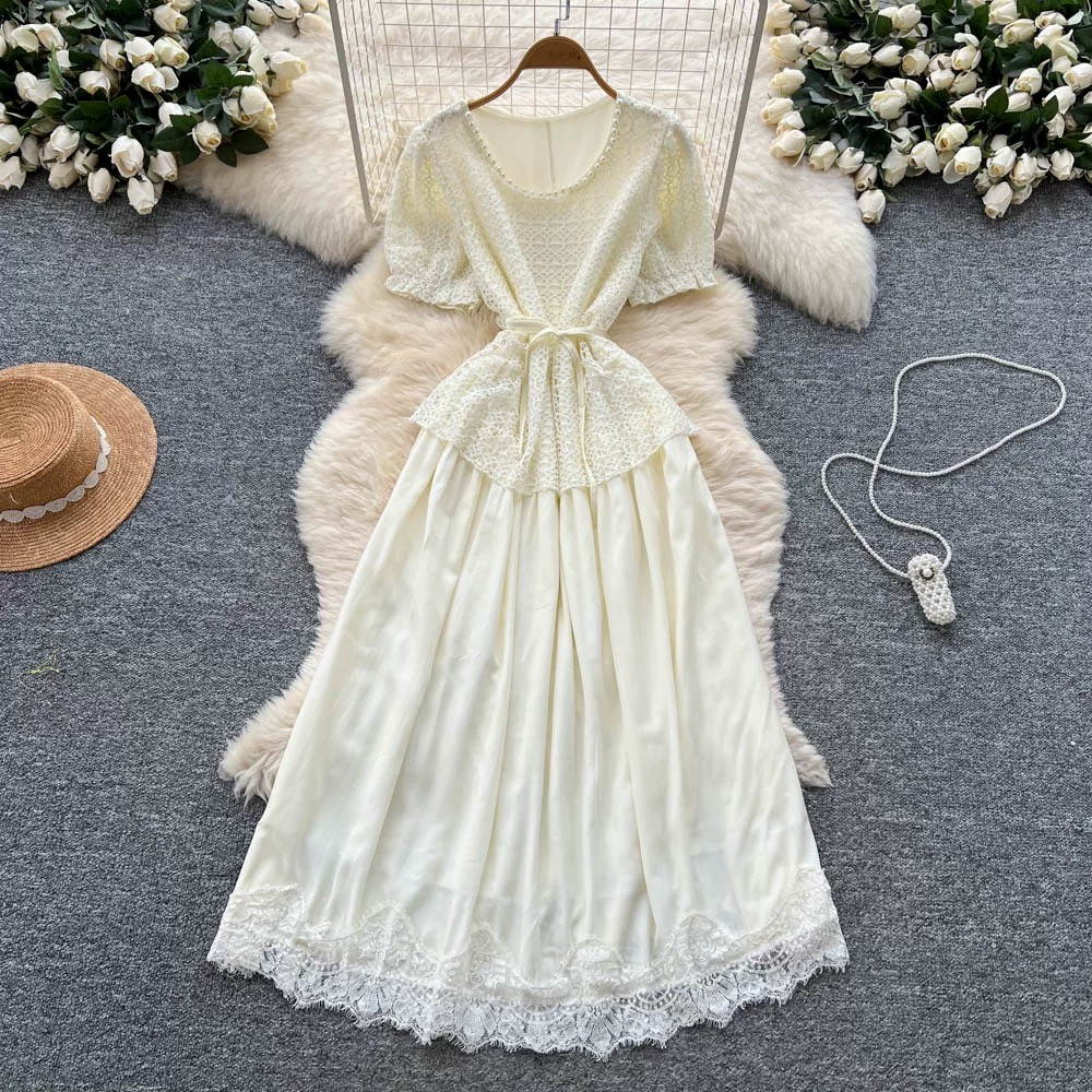 Play nice lace dress FD498 image