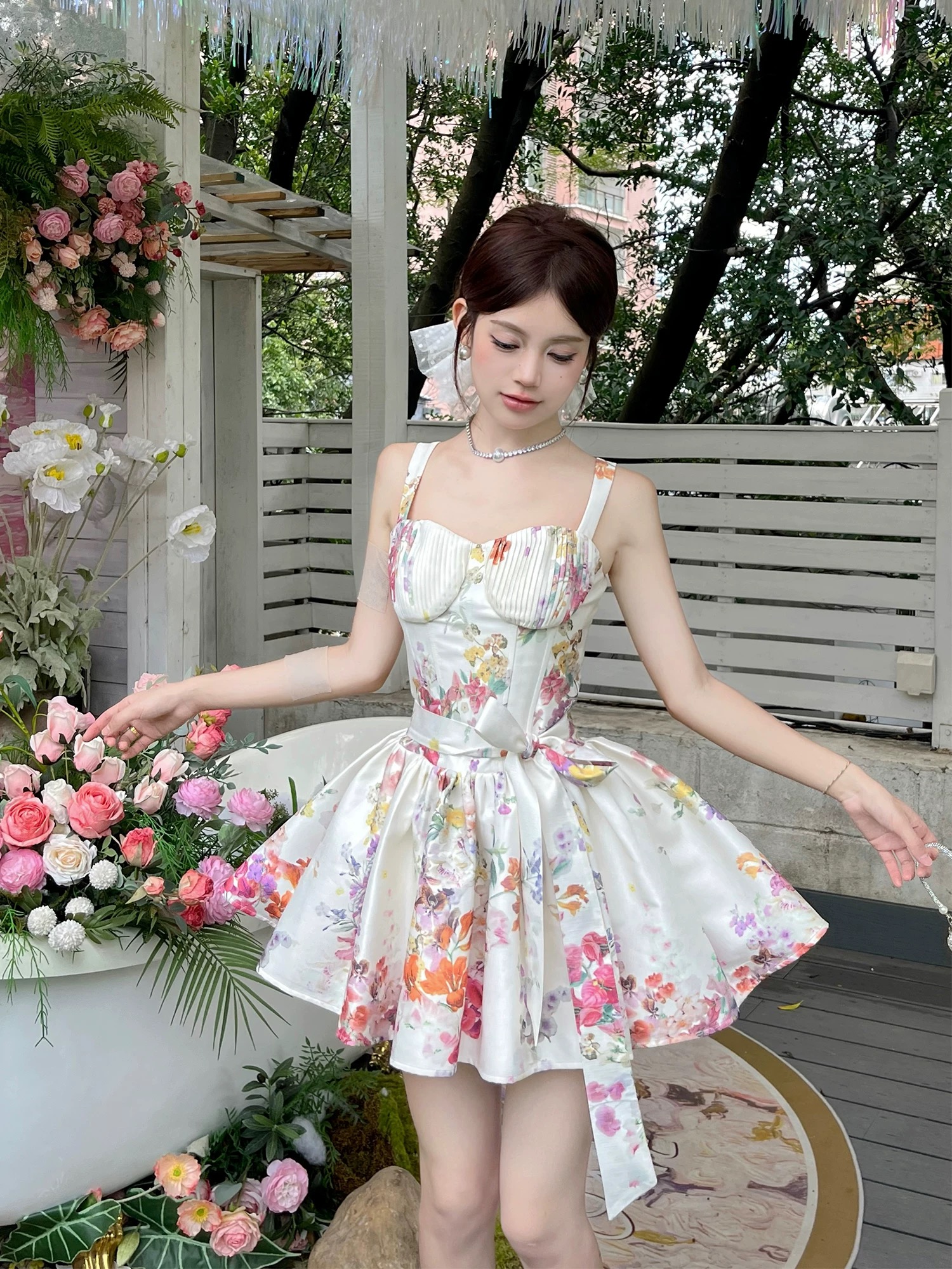 Milan dress & slip CD259 image