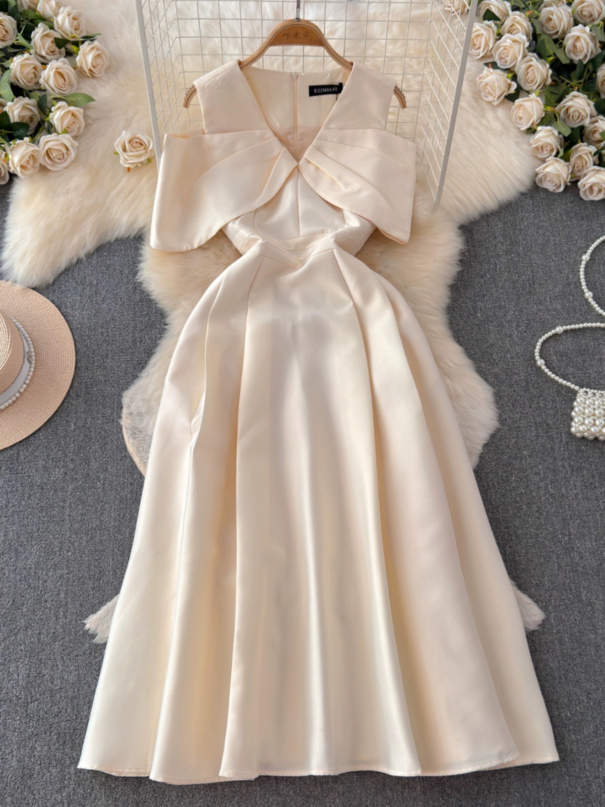 Slay illusion dress FD924 image