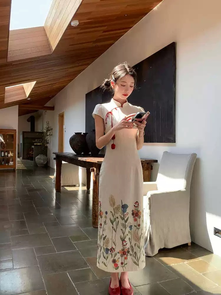 Vibes on vibes print dress CD255 image