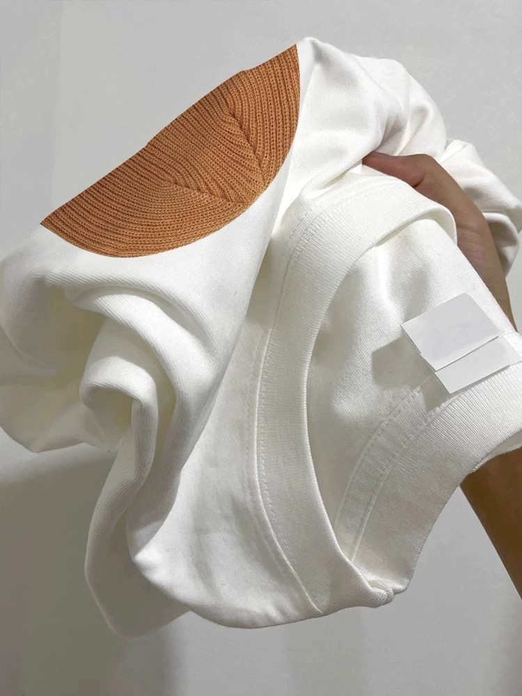 Wool meets cotton tee