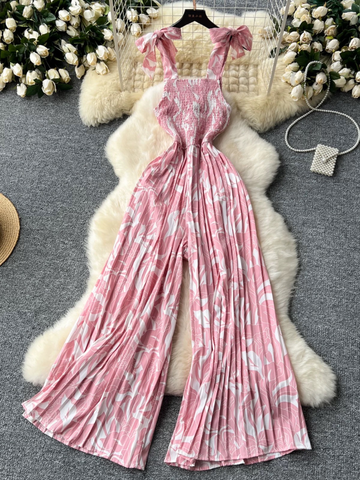 Strapped success jumpsuit CJS162 images