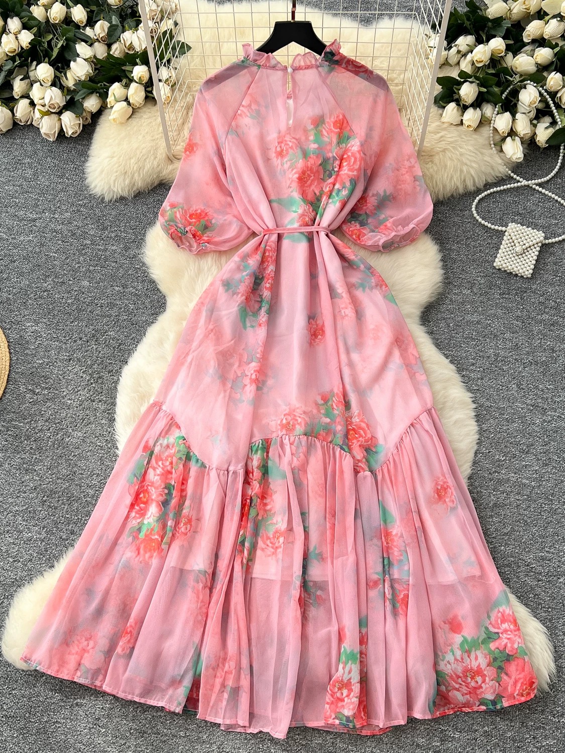 Melina floral dress CD240 image