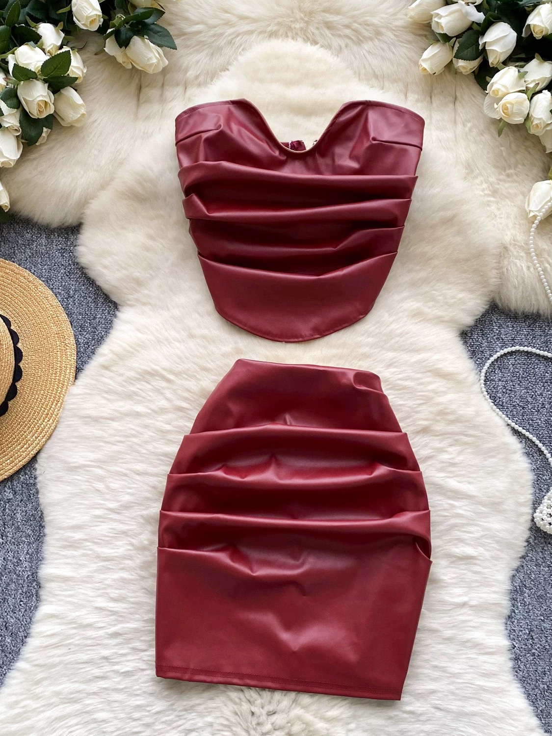 Burning desire leather set CTP641