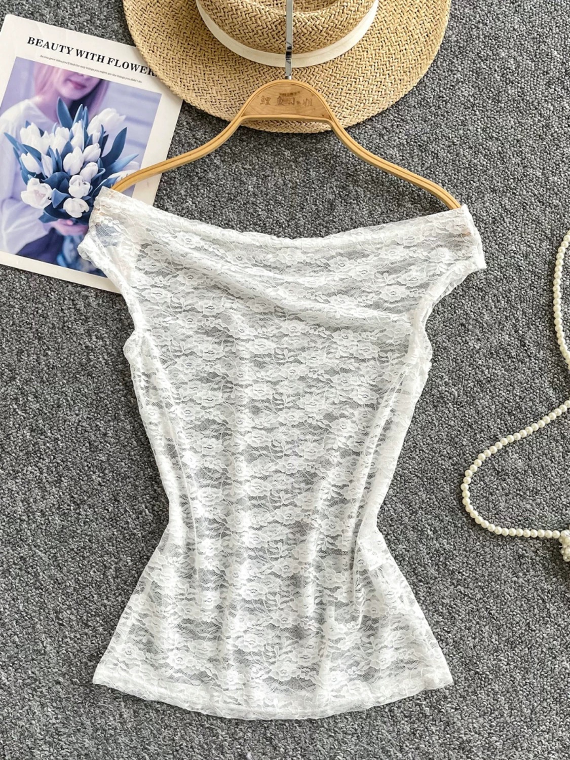 Your escape plan lace top CTO218