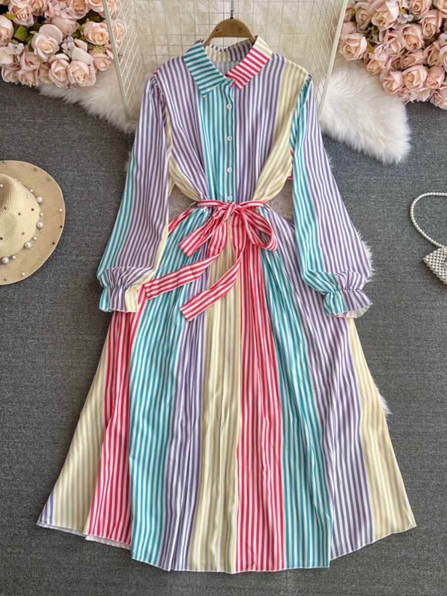 Elevated elegance shirt dress SD103